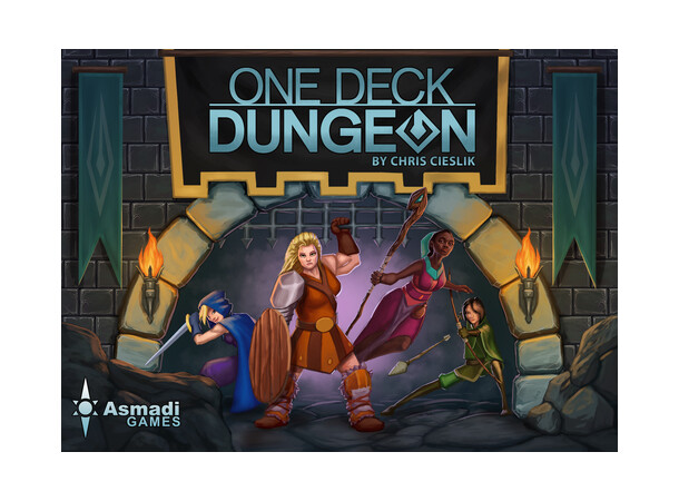 One Deck Dungeon Kortspel Versjon 1.5 